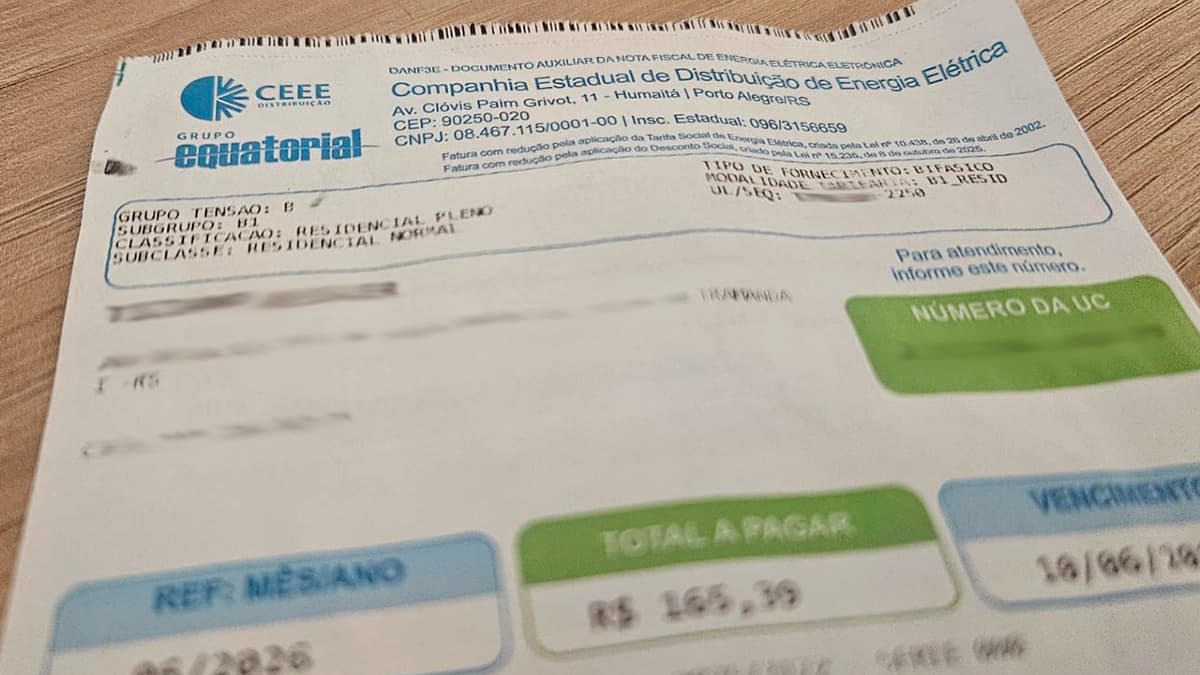 conta de energia